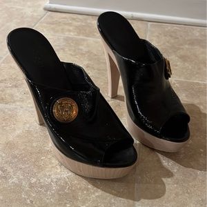 Gucci platform heels